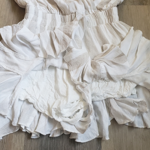 NEUTRAL STRIPE ROMPER - Picture 6 of 9